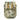 Multicam camouflage MOLLE assault panel with five front pouches and zippered pocket