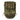 Green camouflage breacher panel with MOLLE rows and front zip pouch