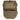 Utility back panel in tan with top hook-and-loop patch panel and front zipper pocket