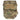 Utility back panel in camouflage with top hook-and-loop patch panel and front zipper pocket