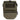 Utility back panel in olive with top hook-and-loop patch panel and front zipper pocket