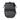 Utility back panel in gray with top hook-and-loop patch panel and front zipper pocket