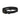 Black bushcraft belt with adjustable webbing and square buckle
