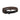 Earth-brown and black bushcraft belt with adjustable webbing and square buckle