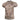 Tan camouflage quick-dry short-sleeve T-shirt with crew neck and chest logo.