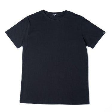 Ageron T-shirt in dark navy, short sleeves and crew neck, small side logo.