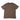 Ageron T-shirt in brown with crew neck and small chest logo, short sleeves