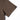 Ageron T-shirt brown sleeve with stitched hem and small side logo patch
