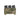 Ranger green triple magazine pouch with three black magazine inserts and MOLLE straps