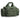 Olive camo pistol range bag with top handle, front zipper pocket, and side pouches