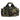 Green camo pistol range bag with top carry handle and front padded zip compartments