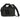 Multicam black mini pistol range bag with shoulder strap and front zipper pocket