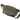 Dark gray tactical fanny pack with front hook-and-loop patch and strap