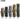 Camo rifle bag lineup showing sizes 36 to 55 in multiple colors