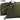 OD green padded rifle case with quilted interior and large zipper opening