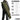 OD green hunting rifle case with shoulder strap, front zipper panel