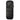 Black single rifle case with zippered front pocket and padded, curved body.