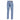Light blue wash denim jeans with back yoke and stitched pockets