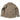 Tan softshell jacket with stand collar and hood; full back view with sleeve zip pockets.