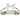 Camouflage chest rig expansion kit with white mesh harness and side pouches