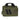 OD green double pistol case with top handle and two-striped front panel