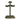 Mini HPC rack tactical gear stand in OD Green, central post with platform base