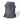 Gray tactical backpack with front patch panel and MOLLE attachment straps