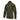 Green woodland camo combat shirt with long sleeves and half-zip mock neck