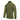Green speckle camo combat shirt with long sleeves and half-zip mock neck