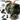 Olive camo ammo carrier pouch with open compartments, front label panel, and MOLLE webbing