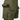 Olive cargo shorts with flap side pocket and reinforced multi-pocket panels