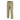 Khaki tactical pants with belt loops and side pockets