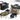 Mini hauler duffel bags, one Multicam Black and one Multicam Arid, top handles