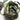 Camouflage mini hauler with green interior and open top, holding gray equipment
