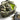 Camouflage mini hauler with lime-green interior, side straps, and attached device