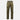 Camouflage field pants, full view: tapered straight leg with knee pockets and cuffed hems.