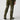 Green camouflage field pants with reinforced knee panels and ankle cuff openings