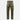Green camouflage field pants with zip fly, belt loops, and multiple cargo pockets