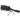 Black scope cover with padded muzzle cover, MOLLE webbing and hook straps