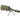Olive green scope cover with padded muzzle cover, MOLLE webbing and buckles
