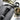 Savior hook-backed muzzle cover in gray, hook-backed panel on tactical equipment pouch