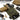 Olive universal hook-back pistol holster with pistol and ammunition pictured.