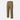 Tan ripstop stretch pants with elastic waistband and cargo pockets, straight leg