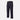Navy blue ripstop stretch pants with elastic waistband and cargo pockets, straight leg