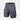 Shadow grey stretch ripstop shorts with elastic waistband and cargo pockets