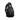 Black sling side bag with mesh panel backing and small front storage pocket