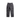 Dark cargo tactical pants with elastic waist and large side cargo pockets
