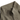 Tactical shirt collar and hem close-up with XL label, olive green