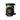 Olive green knee pad with black foam-backed straps and curved protective shell