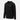 Black long-sleeve logo T-shirt with small chest graphic